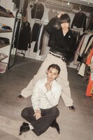 奥平大兼とのせりん。（撮影：工藤司）　