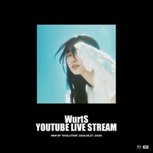 WurtS「エヴォリューション」YouTube生配信の告知画像。
