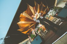 never young beachのステージの様子。