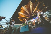 never young beachのステージの様子。