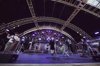 CHO CO PA CO CHO CO QUIN QUINのステージの様子。