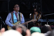 KIRINJIのステージの様子。