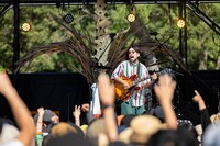 グソクムズのステージの様子。