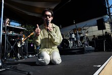 TENDREのステージの様子。