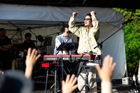 TENDREのステージの様子。