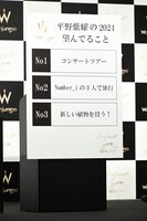 「平野紫耀の2024 望んでること」パネル