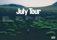 「JJJ - July Tour」告知ビジュアル