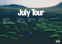 「JJJ - July Tour」告知ビジュアル