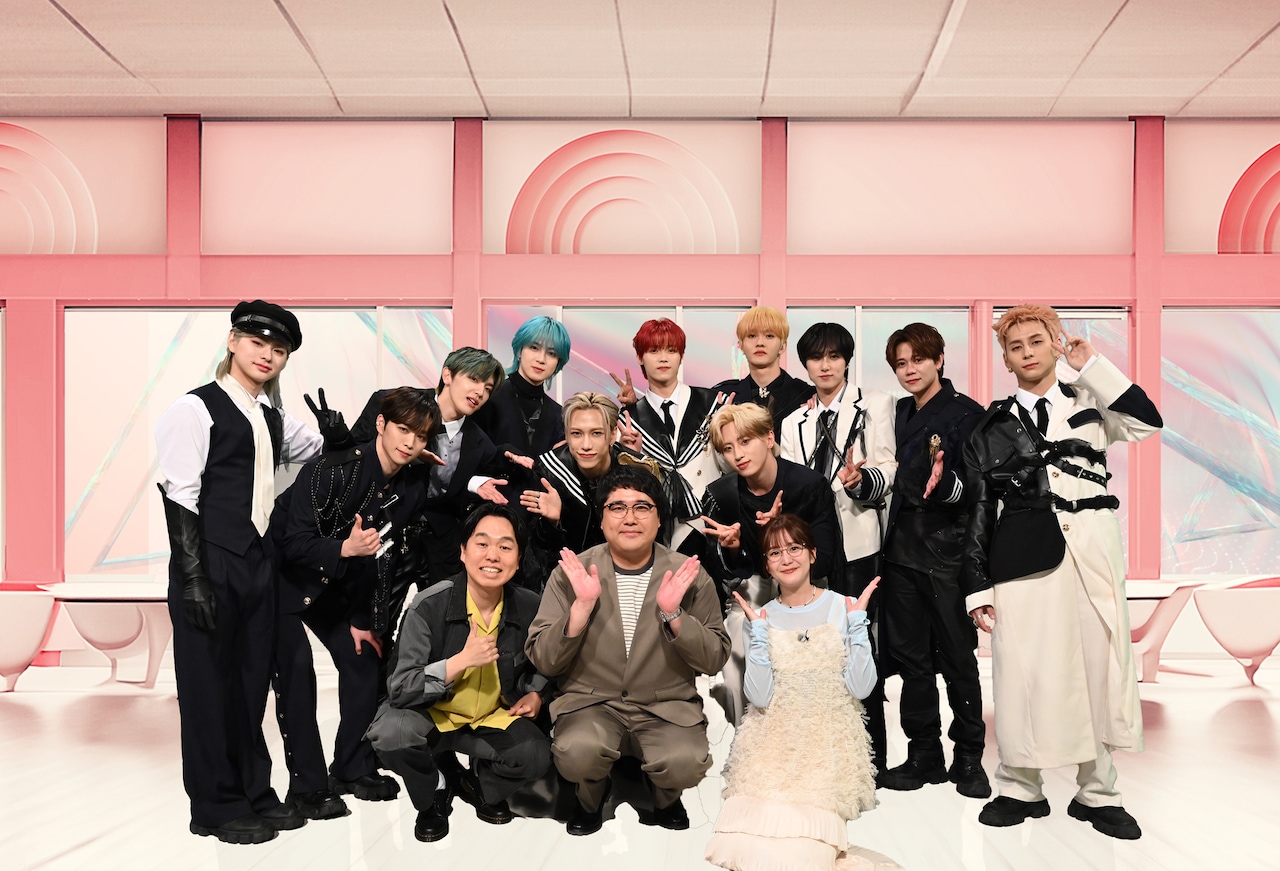 テレ朝「M:ZINE」にINI登場、ダンス動画の一発撮りに挑戦