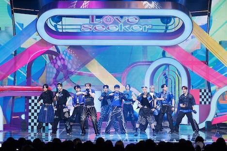 「M COUNTDOWN」に出演したJO1。(c)CJ ENM