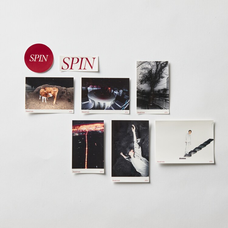 菅田将暉「SPIN」完全生産限定盤に付属するステッカーセット