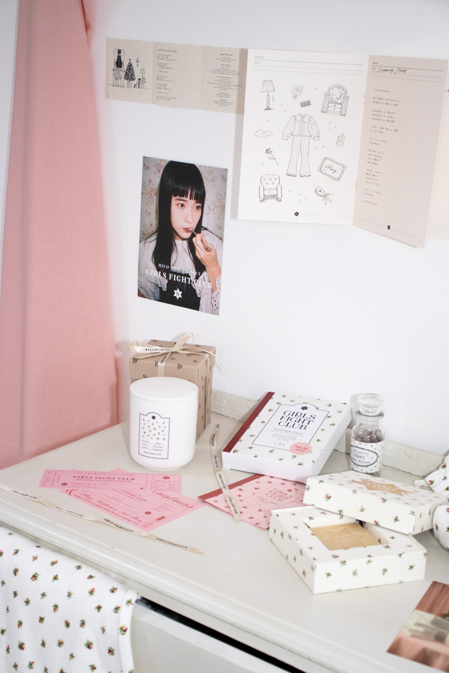 GIRLS FIGHT CLUB「Muse exhibition」内覧会の様子。（Photo by mori yuki）