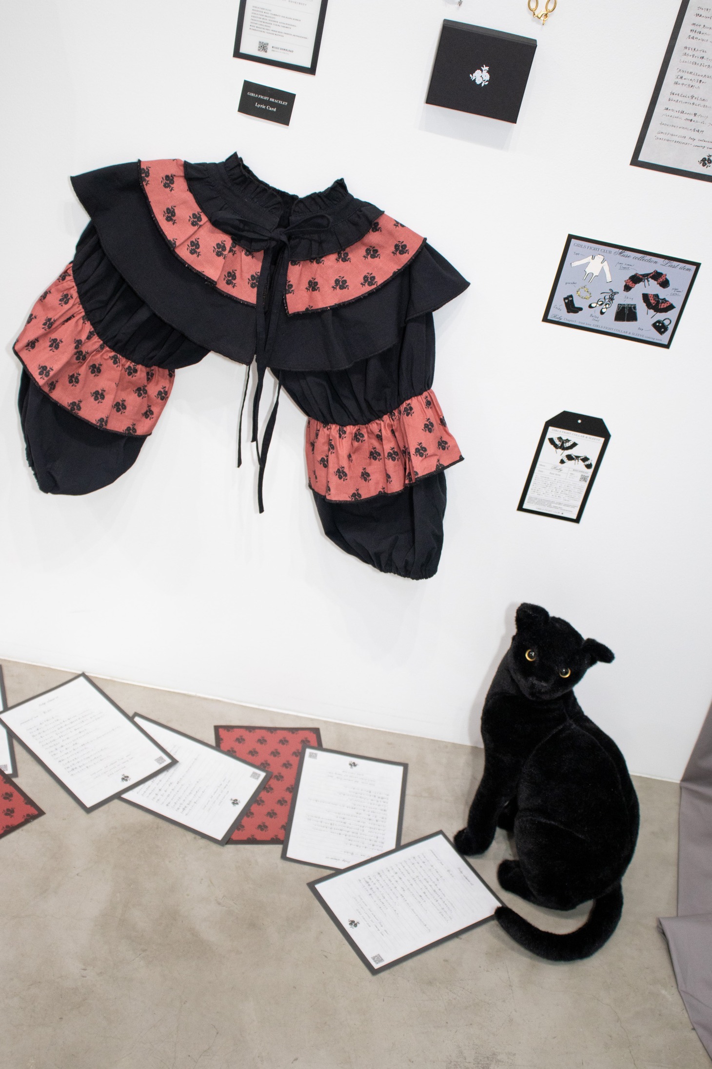 GIRLS FIGHT CLUB「Muse exhibition」内覧会の様子。（Photo by mori yuki）