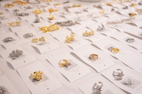 会場で販売される1点物のサンプル。（Photo by mori yuki）