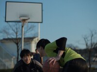 アミノバイタルのWeb CM「楽しいからやるんだ」編より。