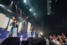 「タイトル未定 ワンマンライブ 東京 『 TETRAPOD 』」の様子。