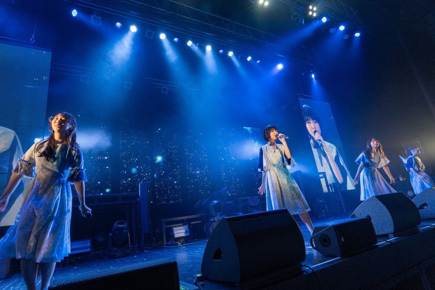 「タイトル未定 ワンマンライブ 東京 『 TETRAPOD 』」の様子。