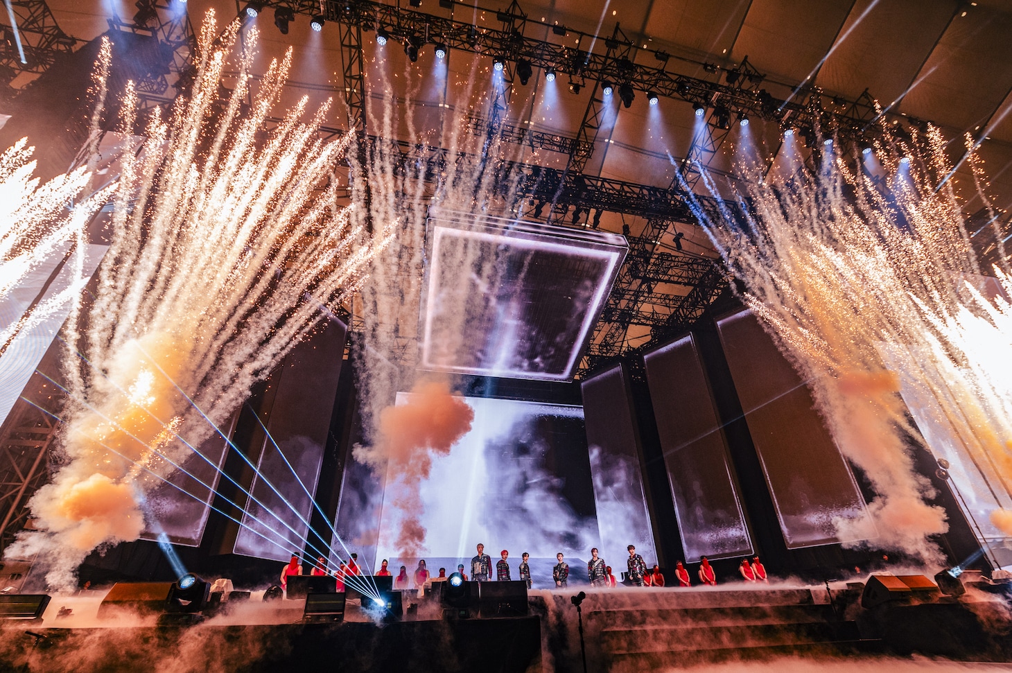 「2024 NCT DREAM WORLD TOUR ＜THE DREAM SHOW 3 : DREAM（ ）SCAPE＞in JAPAN」東京ドーム公演の様子。（撮影：田中聖太郎事務所）