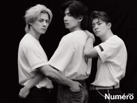 「ヌメロ・トウキョウ」7・8月合併号特装版より、Number_i。