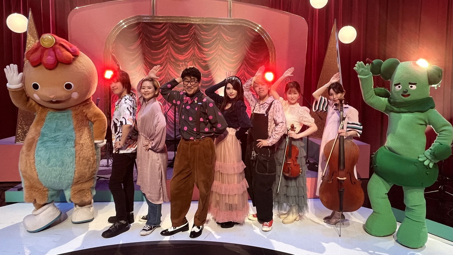 NHK Eテレ「ウェルカム！よきまるハウス」より。(c)NHK