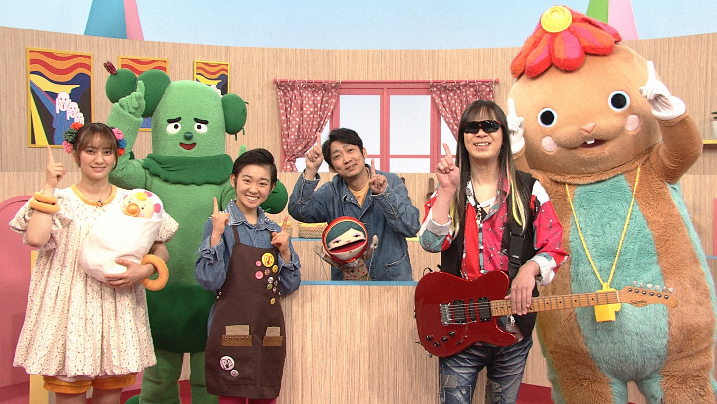 NHK Eテレ「ウェルカム！よきまるハウス」より。(c)NHK