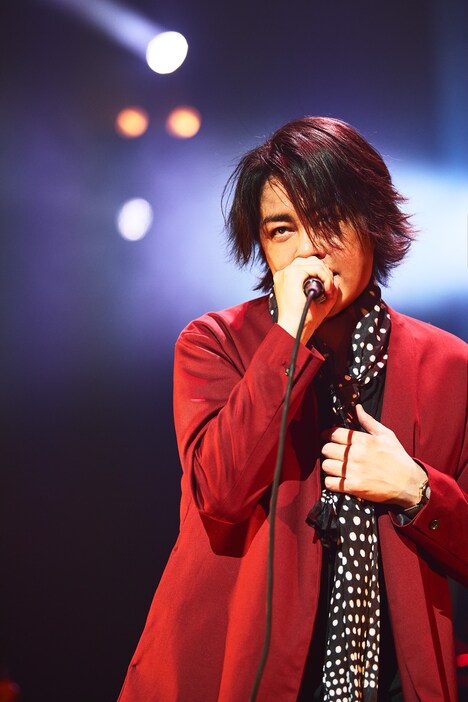 RYUICHI（Vo）（撮影：田辺佳子）