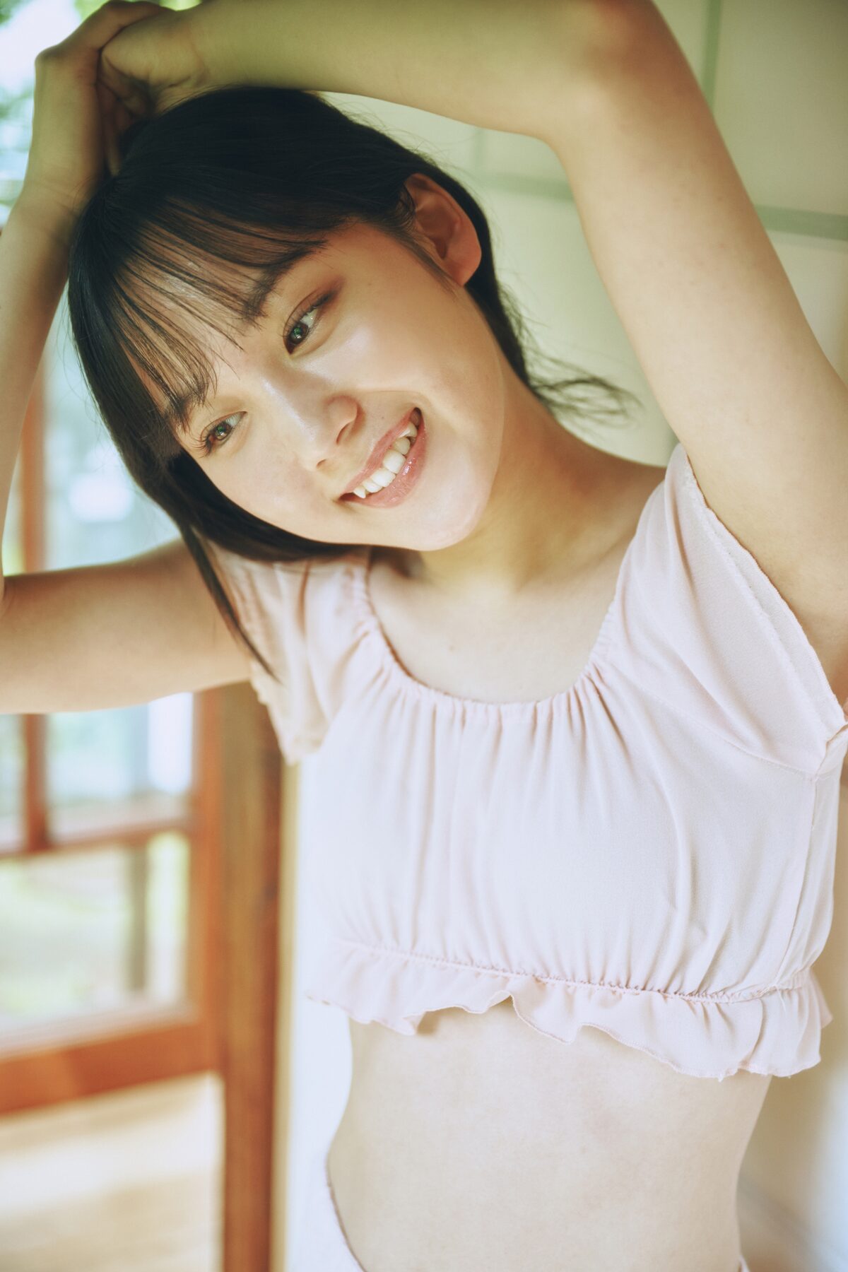 週刊少年サンデー」2024年27号より江端妃咲（Juice=Juice）掲載カット 