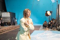 テレビCM「Coke STUDIO 魔法のはじまり」編の撮影の様子。