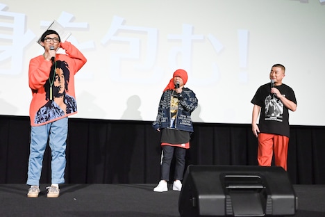 左からこがけん、HAN-KUN、松尾駿。