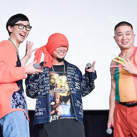 チョコプラ松尾ら「ボブ・マーリー:ONE LOVE」応援上映に登場、“強力な仲間”もダンス