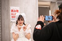 終演直後の仲村悠菜。