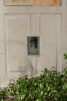 展示された河西ゆりか（B）の写真。