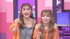 ゆうちゃみとゆいちゃみの姉妹バディ。(c)日本テレビ