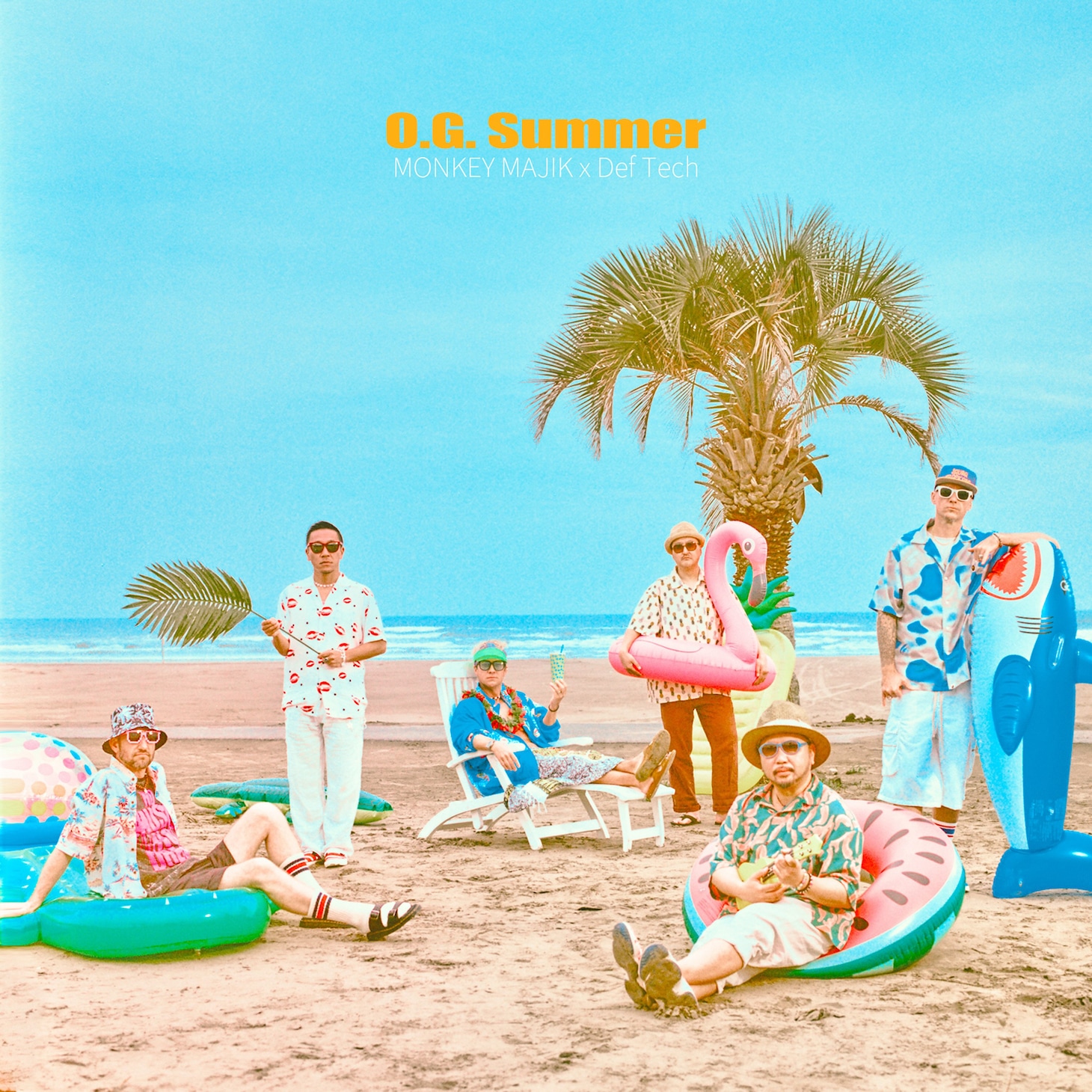 MONKEY MAJIK × Def Tech「O.G. Summer」配信ジャケット