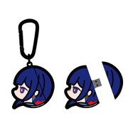 「理芽 3rd ONE-MAN LIVE『NEUROMANCE III』」VIP席特典の「すとろぼアイコンカラビナ付きUSBラバーキーホルダー」。