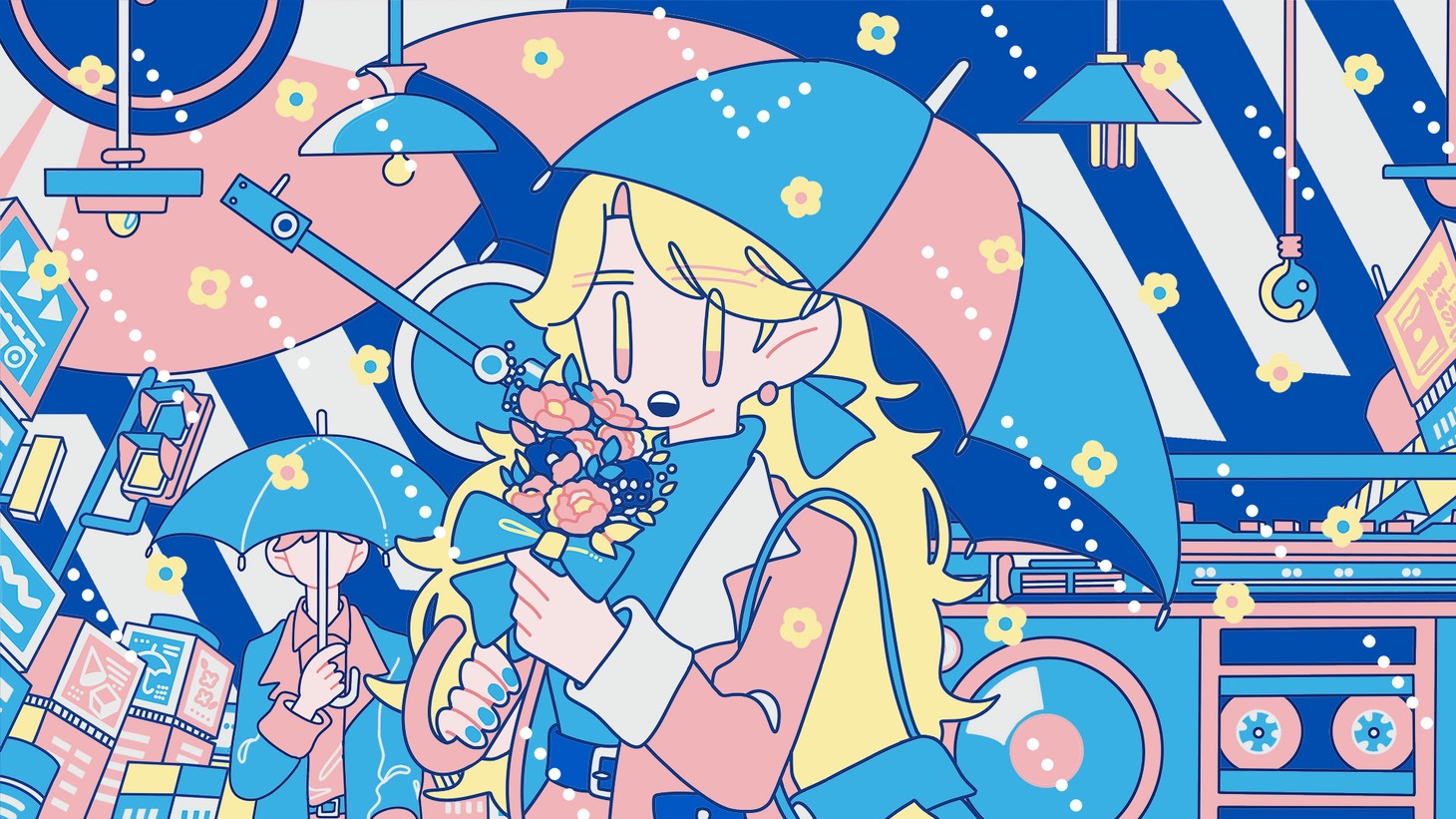 「雨にキ ッスの花束を × フレンズ」メインビジュアル