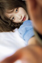 新沼希空（つばきファクトリー）の写真集「Kisora」より、新沼のお気に入りカット。