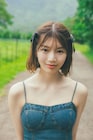 日向坂46高本彩花、デニムのキャミワンピがお気に入り