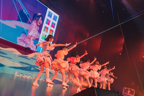 アンスリューム「夏恋予防セッシュ!!!!!!!」の様子。（撮影：真島洸）