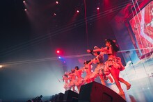 アンスリューム「夏恋予防セッシュ!!!!!!!」の様子。（撮影：真島洸）