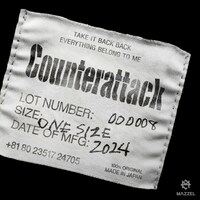 MAZZEL「Counterattack」配信ジャケット