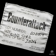 MAZZEL「Counterattack」配信ジャケット