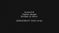 ExWHYZ「Sweet & Sour」ティザー映像より。