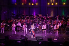 「東京スカパラダイスオーケストラ×ビルボードクラシックスat 河口湖ステラシアター」の様子。（撮影：仁礼博）