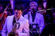 谷中敦(Baritone Sax)(撮影:仁礼博)