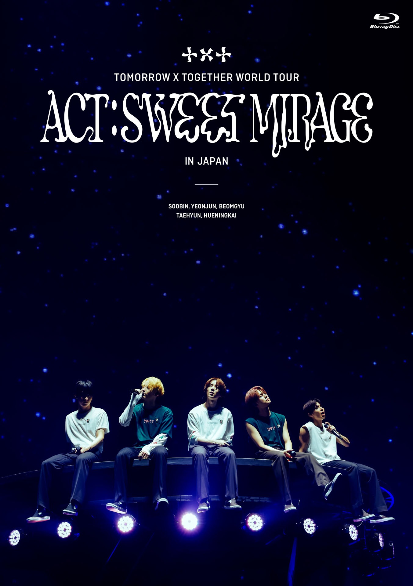 TOMORROW X TOGETHER「TOMORROW X TOGETHER WORLD TOUR ＜ACT : SWEET MIRAGE＞ IN JAPAN」Blu-ray通常盤ジャケット (P)&(C) BIGHIT MUSIC