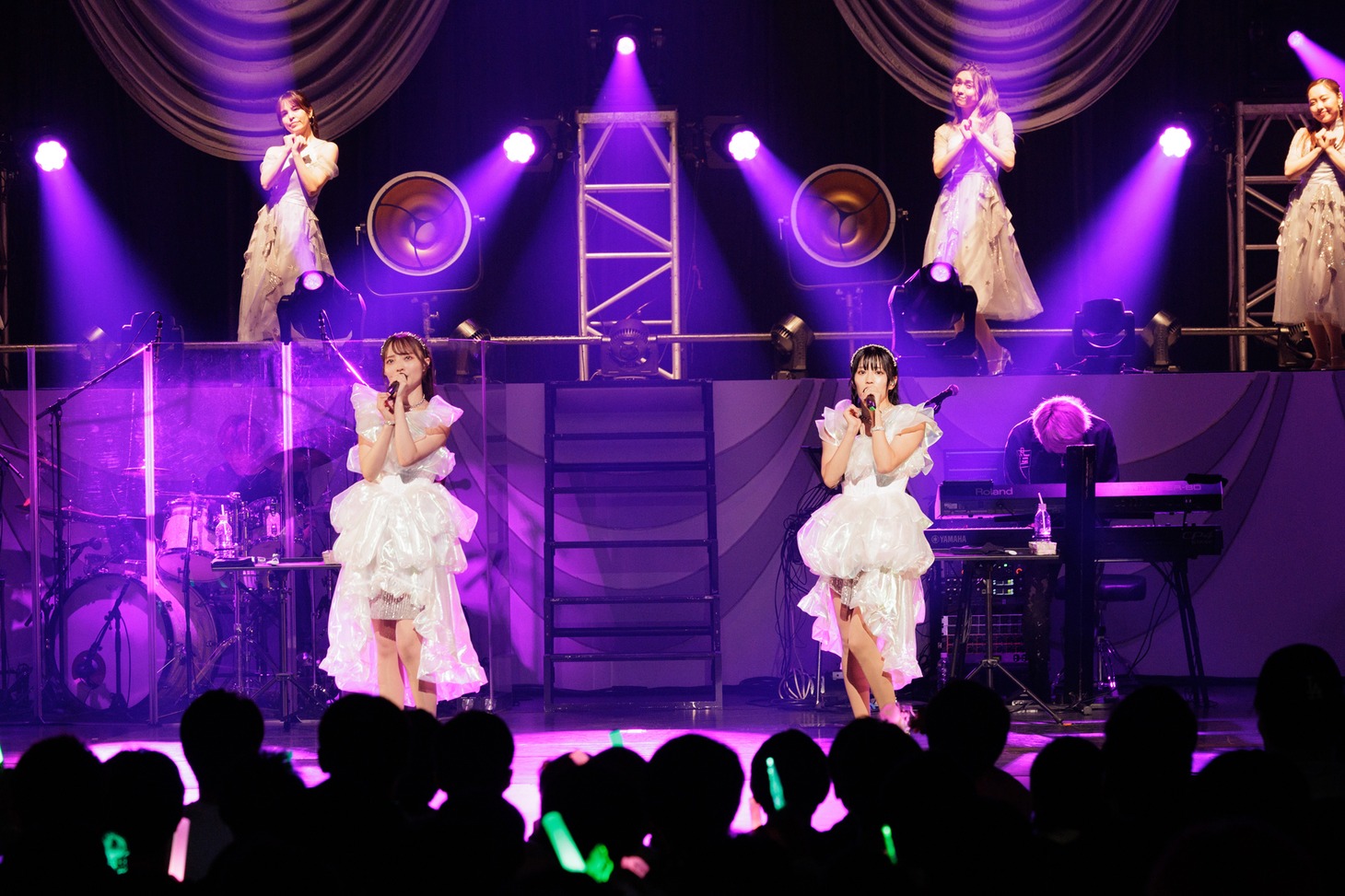 「ClariS SPRING TOUR 2024 ～Tinctura～」最終公演の様子。（撮影：平野タカシ）
