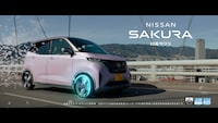 「日産サクラ」新CM「サクッといきましょう」編より。