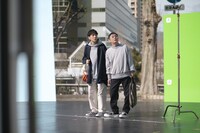 「日産サクラ」新CM「サクッといきましょう」編のメイキング映像より。