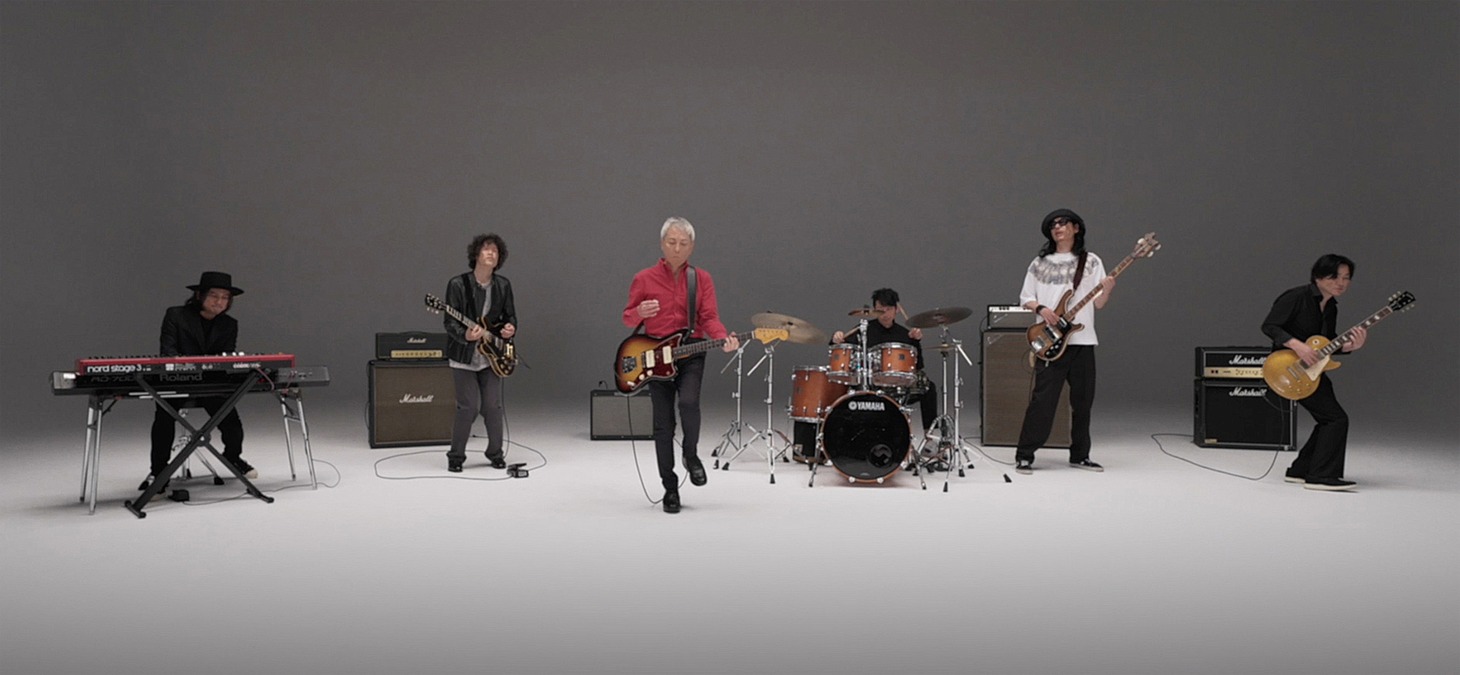 佐野元春 ＆ THE COYOTE BAND「Youngbloods（New Recording 2024）」MVより。